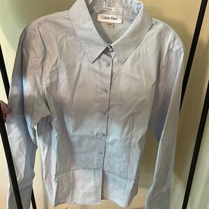 Calvin Klein Light Blue Button-Up Shirt